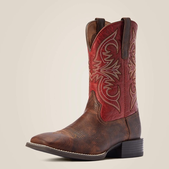 Ariat Sport Pardner Western Boots Size 12 - Picture 1 of 16